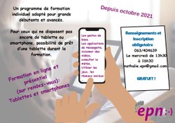 FORMATION INDIVIDUALISEE TABLETTE/SMARTPHONE